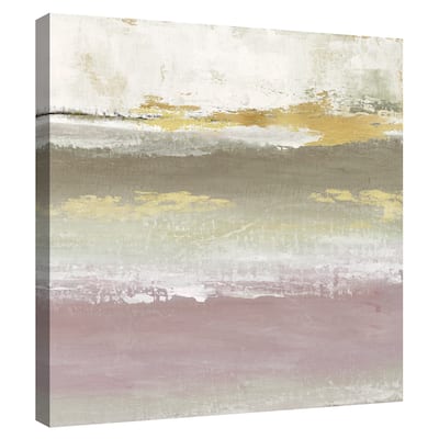 Blush Solace by Janet Tava Canvas Art Print