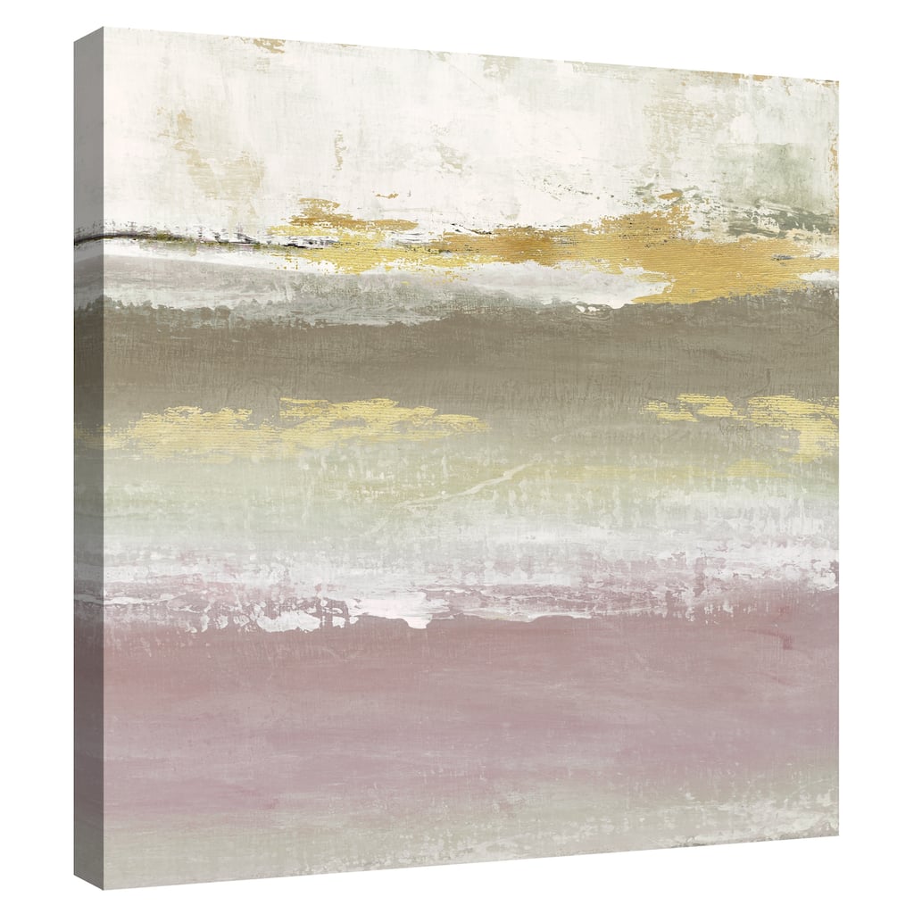 Blush Solace by Janet Tava Canvas Art Print
