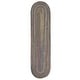 preview thumbnail 17 of 20, Colonial Mills Worley Multicolor Rustic Braided Handcrafted Runner Rug 2x10 - Gray