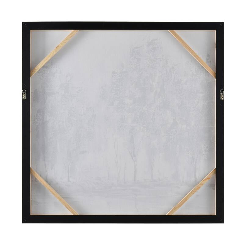 Elk Home Kearns Forest Off White Fabric 39.25 Inch Wide Wall Art