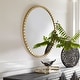 preview thumbnail 6 of 5, Uttermost Dandridge Gold Round Mirror
