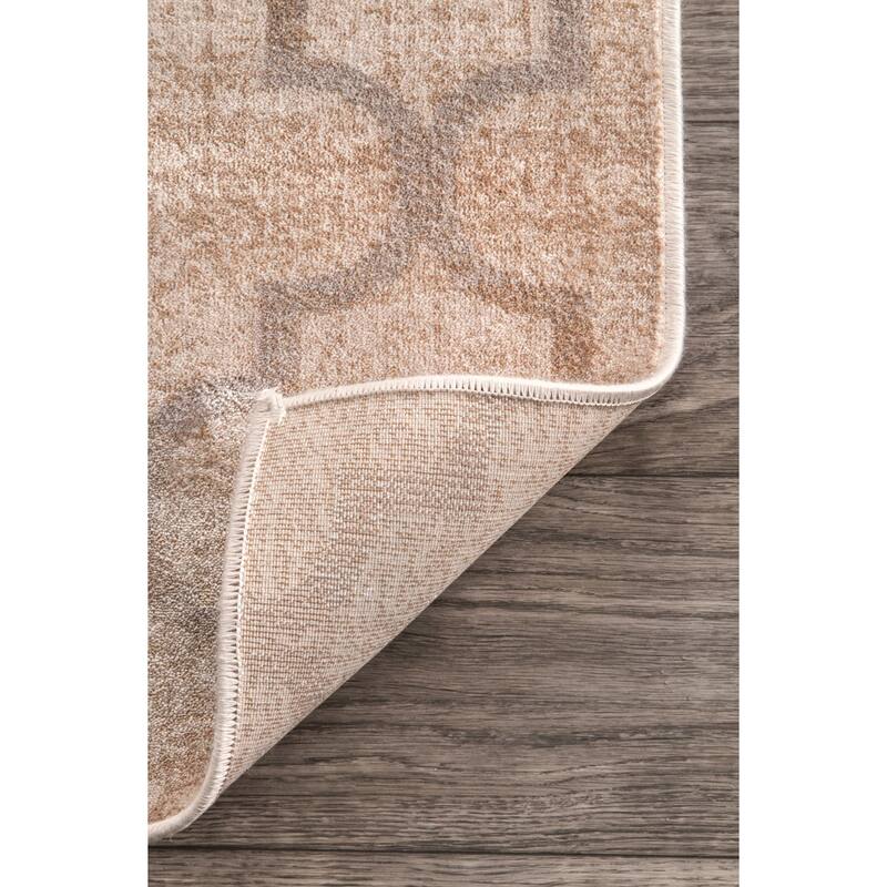 Nuloom Modern Viscose Trellis Fancy Area Rug