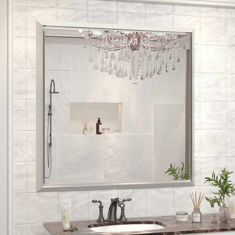 Bathroom Mirrors Wall Mounted Rectangle Vanity Cosmetic Makeup Mirror