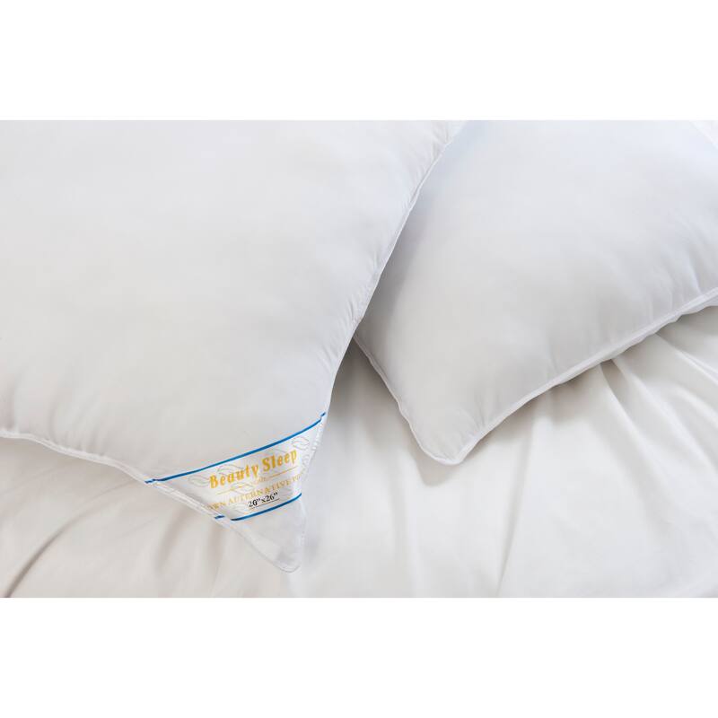 Beauty Sleep Down Alternative Pillow Set - White