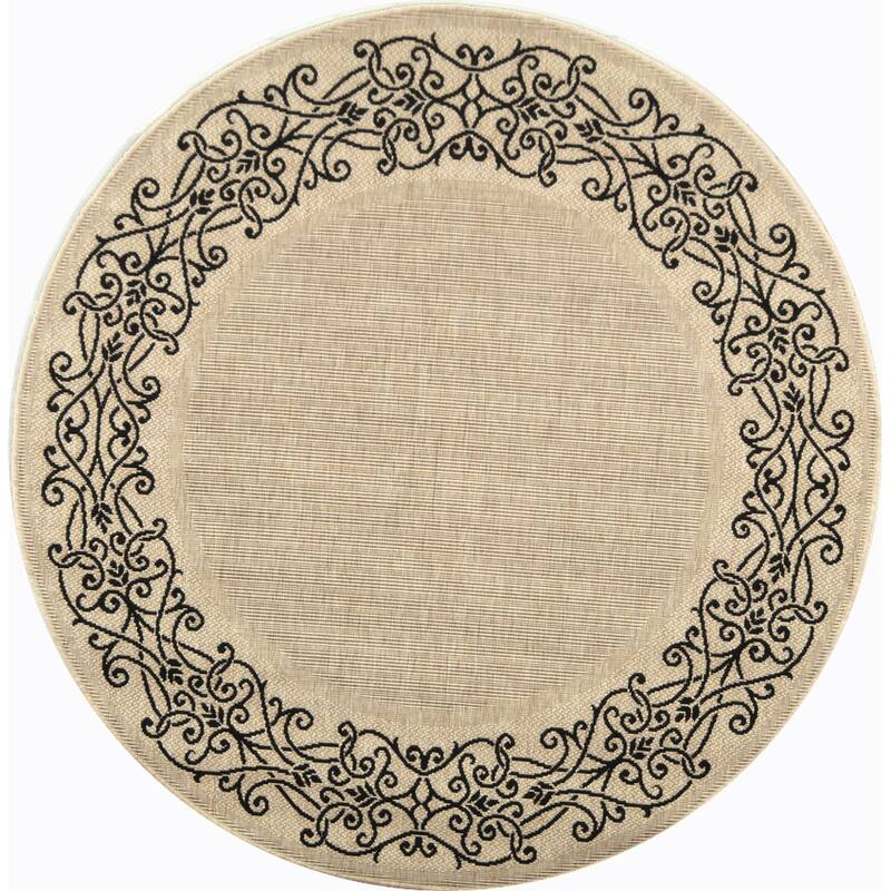 SAFAVIEH Courtyard Ikerne Waterproof Patio Backyard Rug