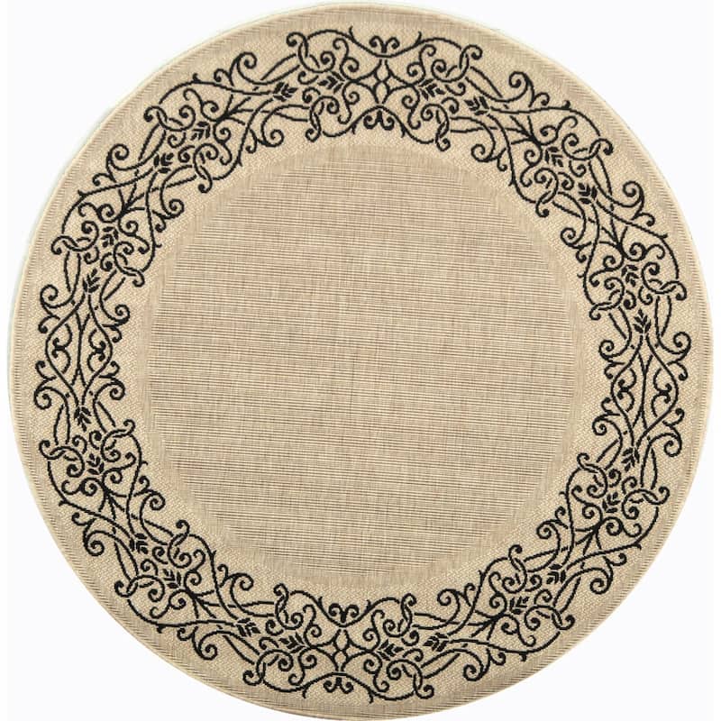 SAFAVIEH Courtyard Marylou Waterproof Patio Backyard Rug