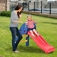 preview thumbnail 3 of 8, Costway 2 Step Children Folding Slide Plastic Fun Toy Up-down Suitable