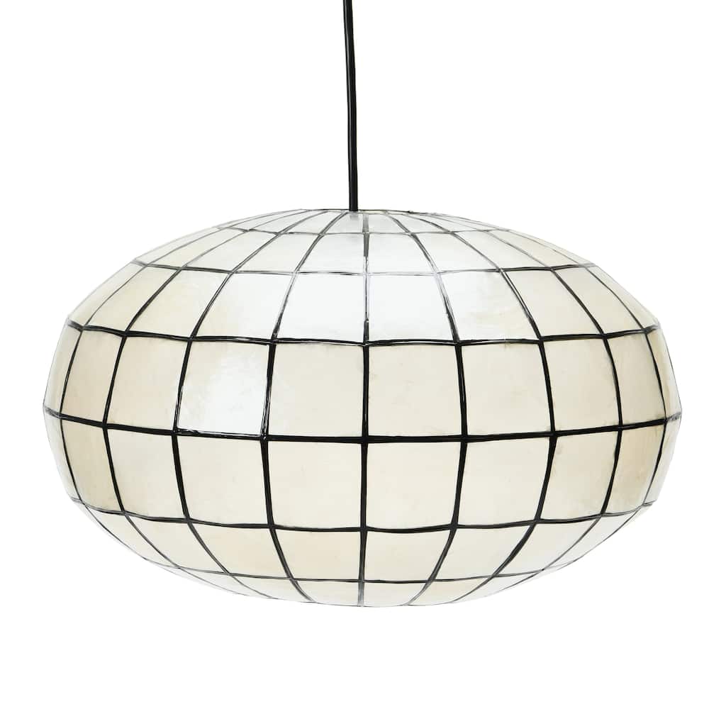 Capiz Ceiling Light