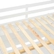 preview thumbnail 13 of 46, Loft Bed with Desk, Wardrobes, 4 Drawers and 4 Shelves