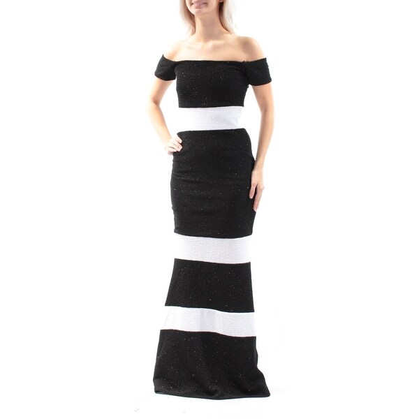 Floor Length Black Sheath Dress