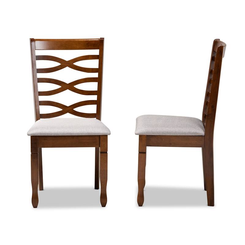 Lanier Modern and Contemporary 2-PC Dining Chair Set