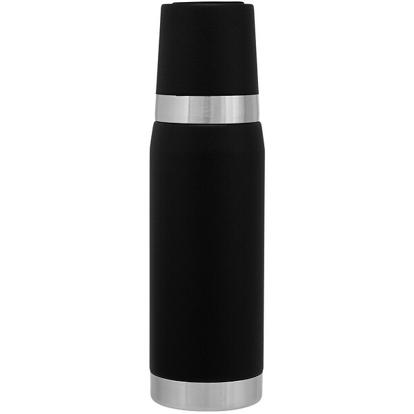 STANLEY THERMAL BOTTLE 750mlブラック Stanley Master 25 oz. Unbreakable Thermal Bottle - Foundry Black