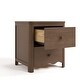preview thumbnail 5 of 18, Storkcraft Casablanca 2 Drawer Nightstand