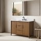preview thumbnail 52 of 72, Vanity Art Lucerne Freestanding Bathroom Vanity with Stone Top, Hidden Power Station, Hair Dryer Holder, USB Charging Shelf