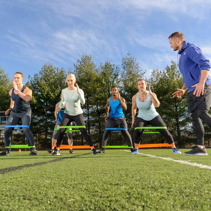 Power Systems 12" Versa Loop Resistance Bands 10-Pack Durable Workout Bands