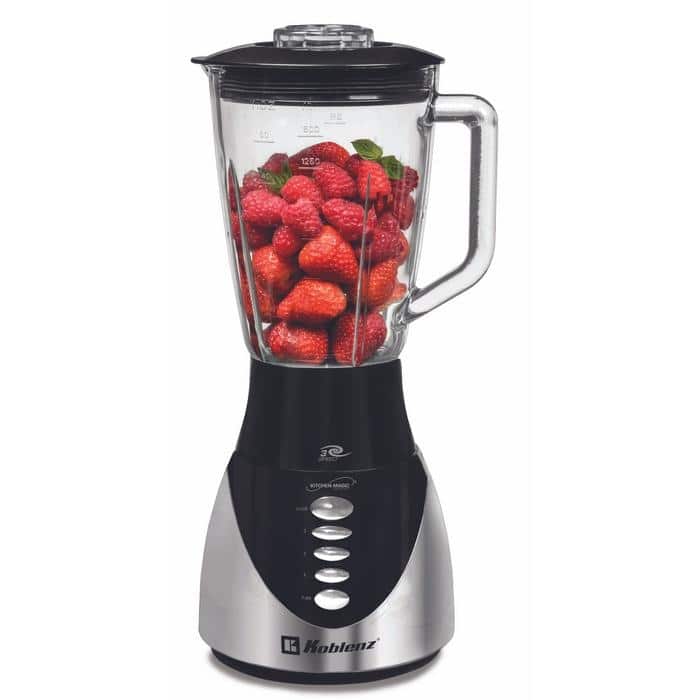 Lkm-4703 VI Blender - Black/Stainless Steel