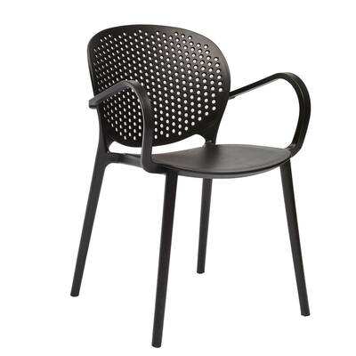 Midcentury Polypropylene Arm Chair, Set of 4
