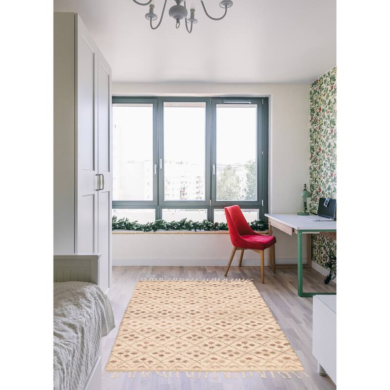 Tangier Ivory Rug 5'1" x 8'0" - 5'1 x 8'0