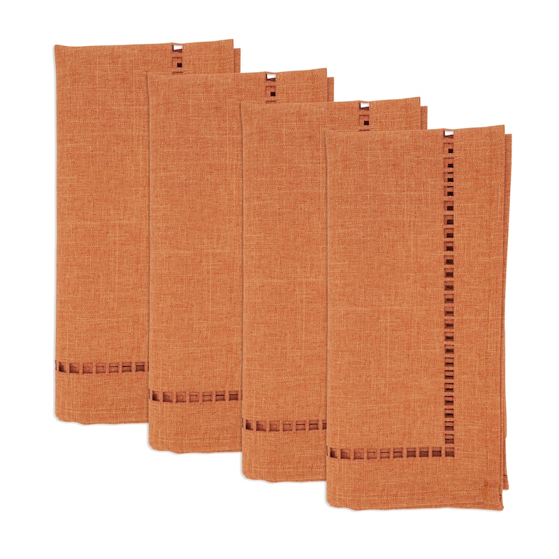 Laser-Cut Hemstitch Napkin (Set of 4)