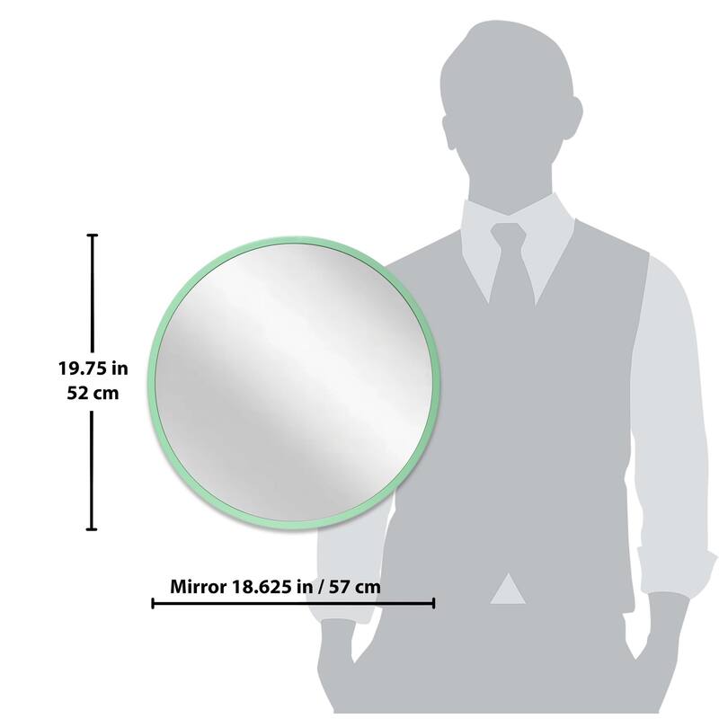 20" Wall Mirror - 20 x 0.5 x 20