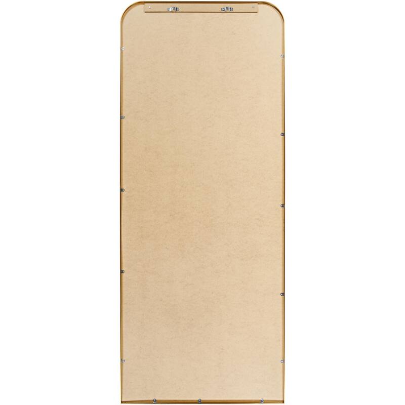 Livabliss Aranya Modern Aluminum Full Length Squared Arch Mirror - 67"H x 28"W x 1"D