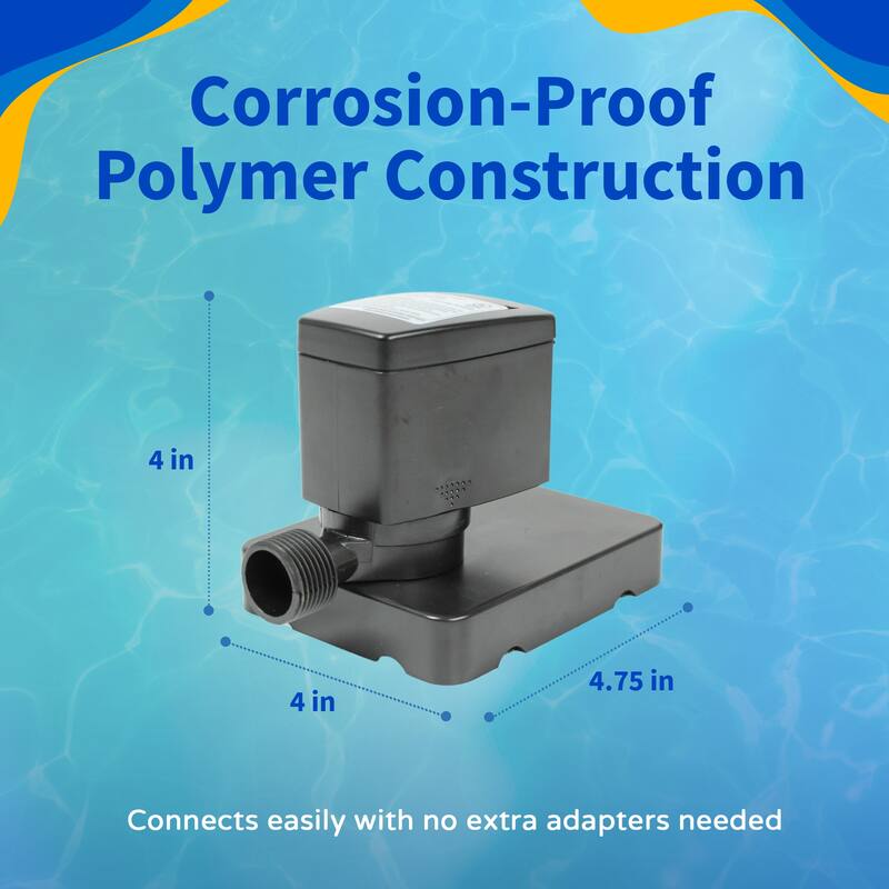 Dredger Jr. 350 GPH Above Ground Pool Winter Cover Pump