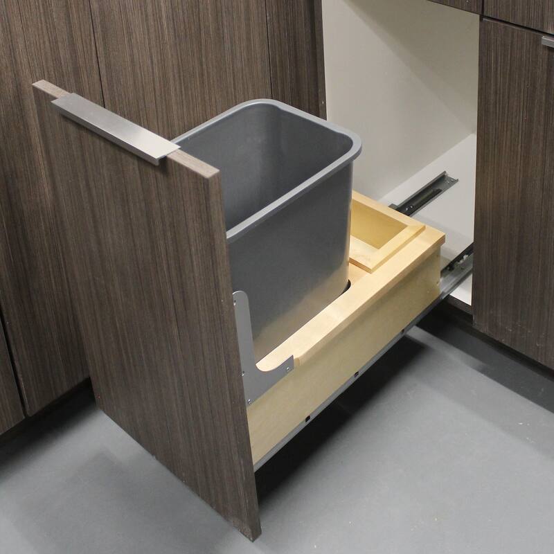 Dowell 15" Single Bin Pullout Set