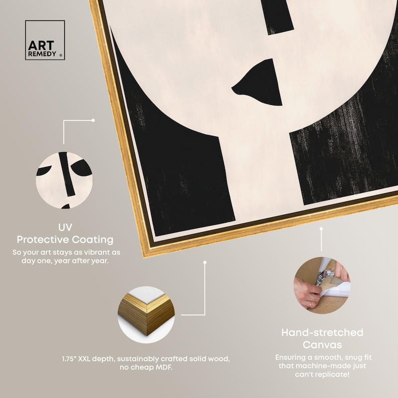 The Mask I Canvas by Art Remedy