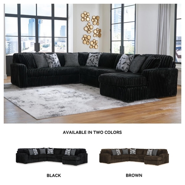 Signature Design by Ashley Midnight-Madness 4-Piece Sectional with