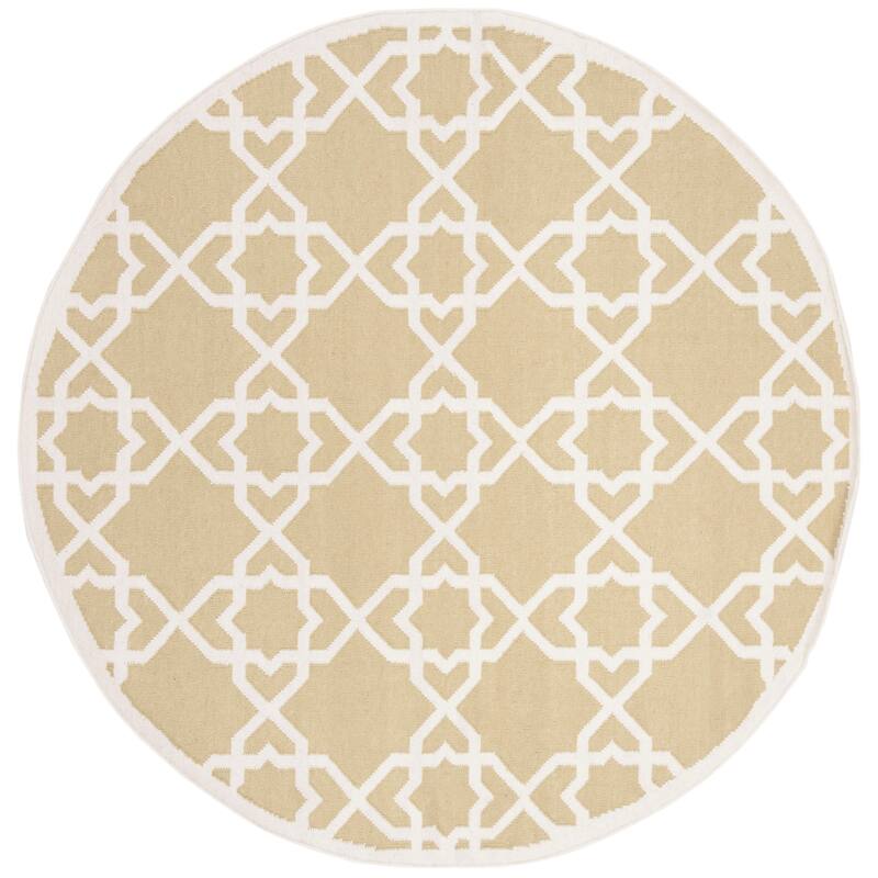 SAFAVIEH Handmade Flatweave Dhurries Tjanka Modern Wool Rug