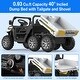 preview thumbnail 6 of 6, 24V 2 Seater Ride On Dump Truck with Remote Control