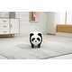 preview thumbnail 3 of 38, Animal Upholstered Storage Kids Ottoman