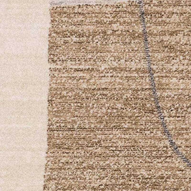 HomeRoots Geometric Modern Rectangle Area Rug - 5' X 8'