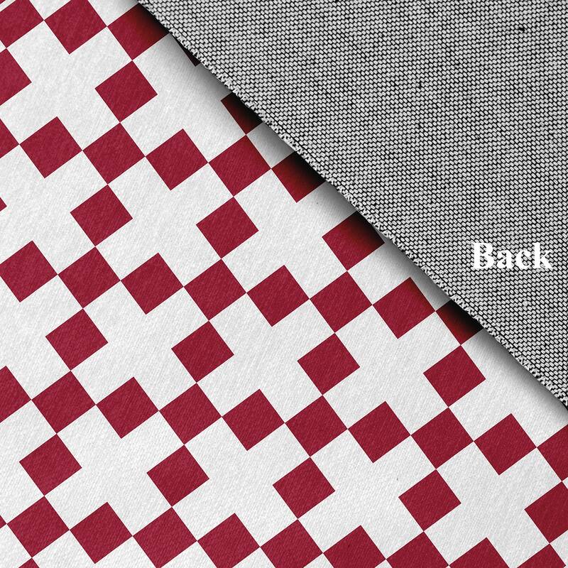 Cross and Squares Rug