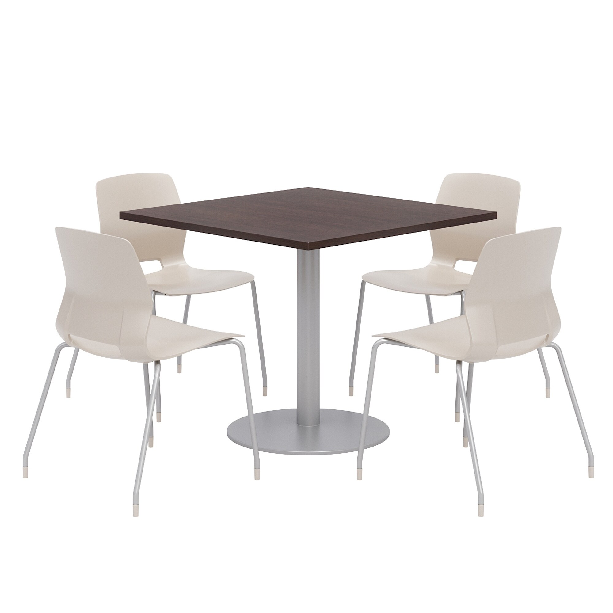 Olio Designs Square Dining Table Set Lola Chairs Espresso On Sale Overstock 31283627