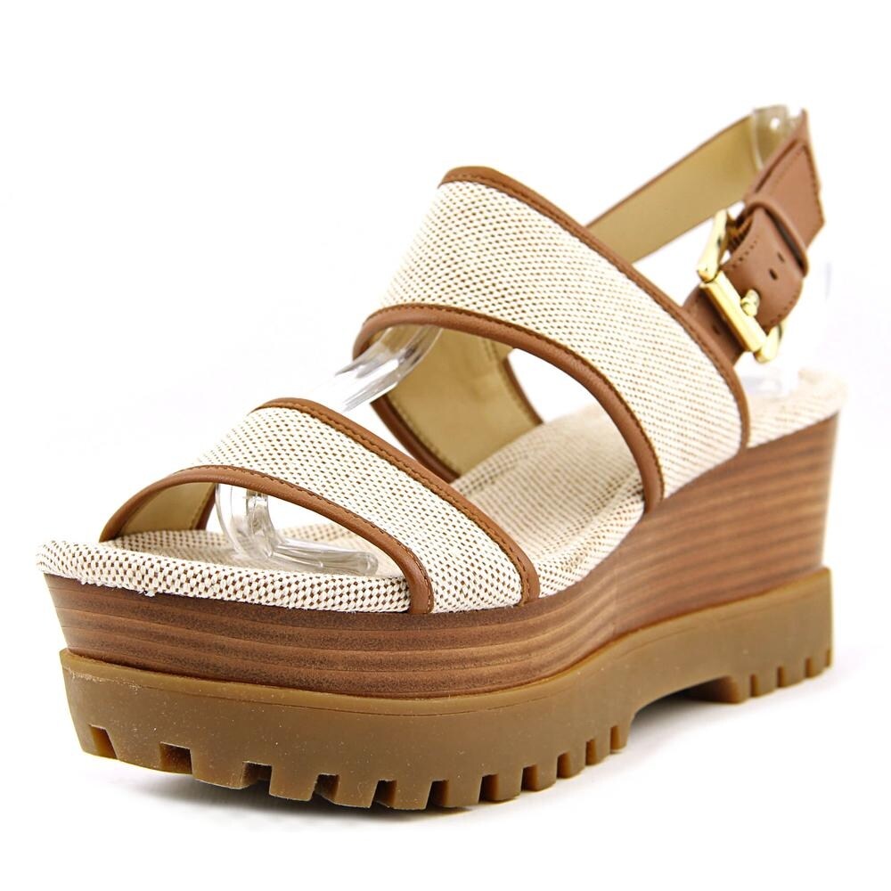 michael kors gillian mid wedge sandals