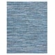 preview thumbnail 26 of 82, SAFAVIEH Handmade Rag Rug Bookem Casual Stripe Cotton Rug with Fringe 10' x 14' - Blue/Multi - Rectangle