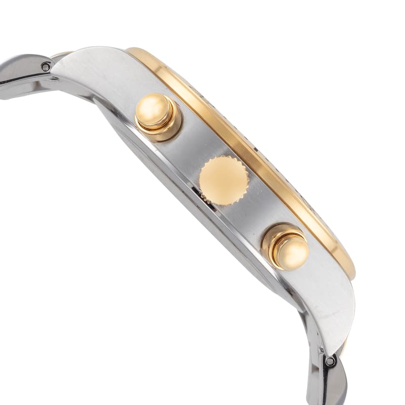 Movado Men's Sport 41mm Quartz Watch 0607994 - Silver and Gold - N/A