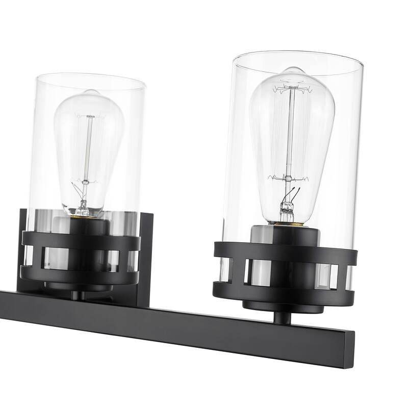 Millennium Lighting Lunden 2/3/4 Light Vanity Fixture in Matte Black