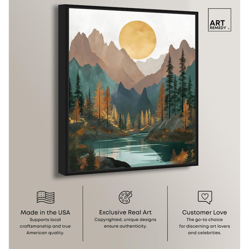 Secrets of the Lake II Canvas by Art Remedy