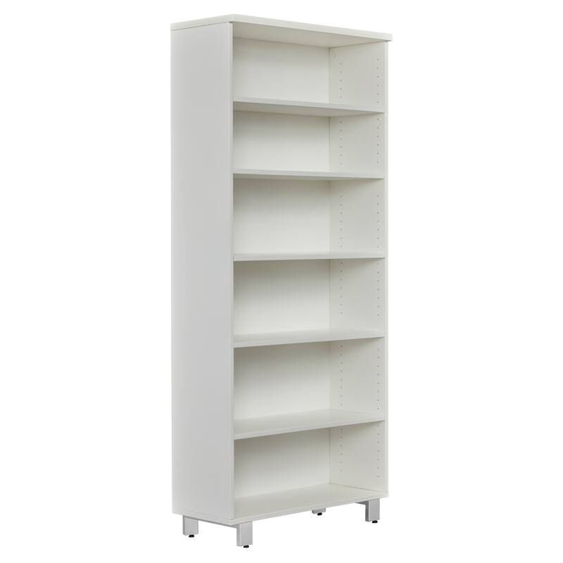 Rye Studio Tivoli Contemporary Open Bookcase with 6 Shelves