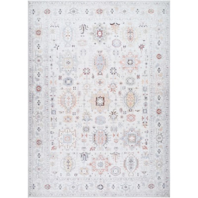 Livabliss Traditional Marlon Border Area Rug