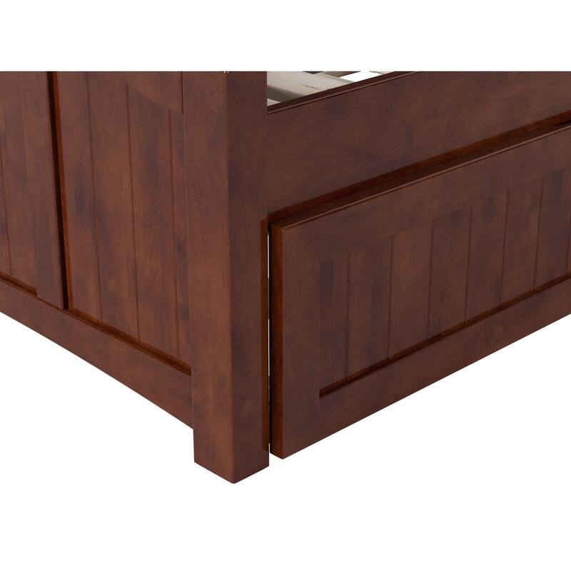 Cambridge Twin Wood Daybed with Twin Size Trundle