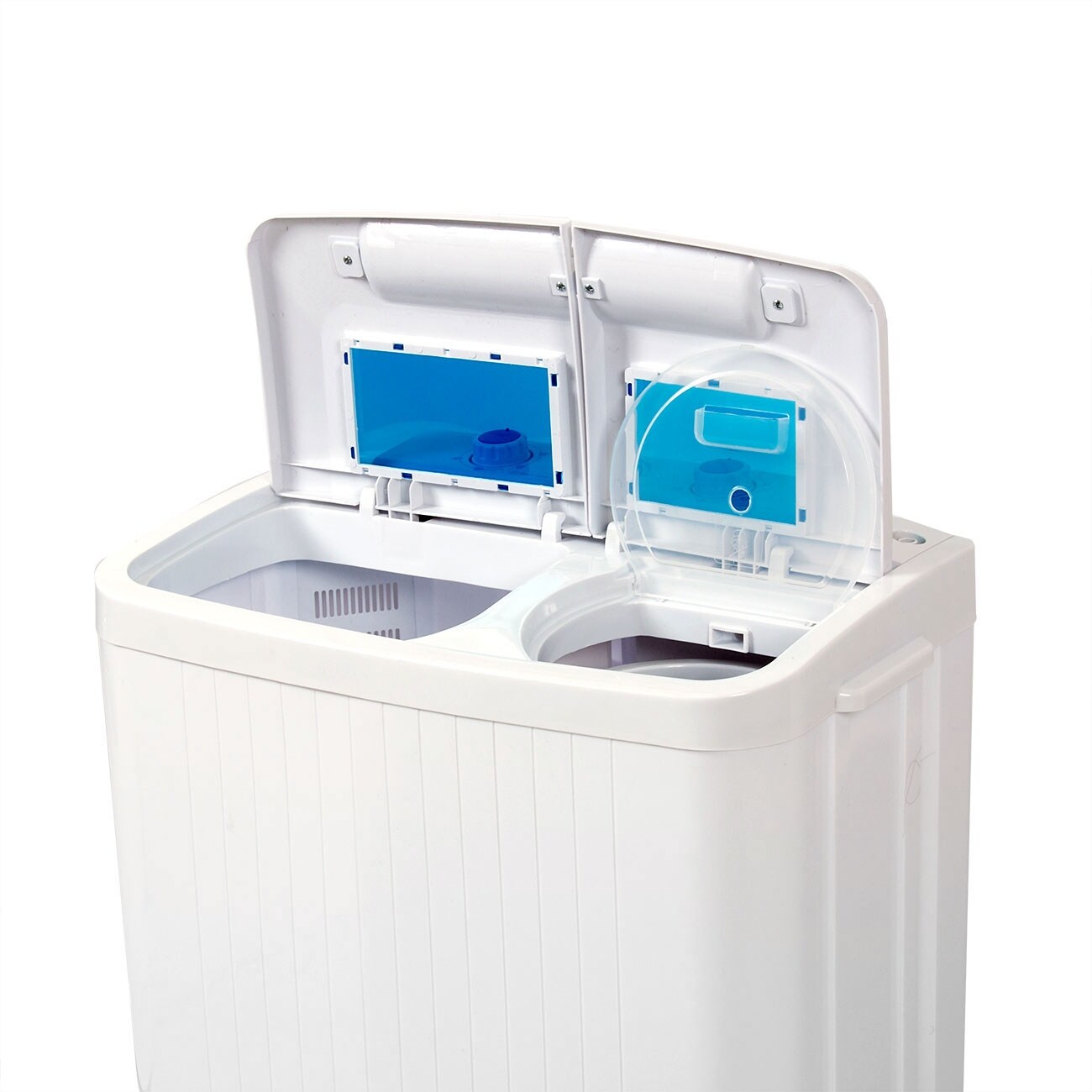 Della Electric Small Mini Portable Compact Washer Washing Machine 33L Washer 16L Dryer