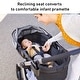 preview thumbnail 2 of 10, Graco Modes Pramette 3-in-1 Travel System, Lilac Mod