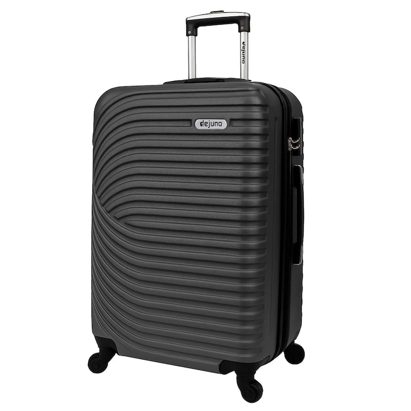 Craft Hardside 24-Inch Chequed Lightweight Spinner Luggage - Black