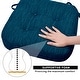 preview thumbnail 33 of 45, Indoor 3.7'' Dining Chair Pad Cushion (Set of 4)