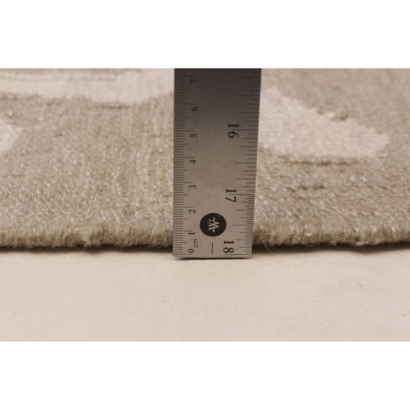 Ankara FW Taupe Kilim 5'2" x 8'0" - 5'2 x 8'0