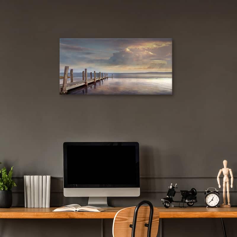 Evening Reflection Canvas Art Print