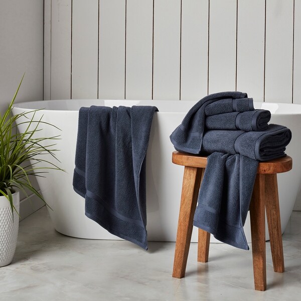 Splendid Super Soft 100% Cotton Oversized 6-Piece Bath Towel Set